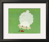Little Lamb and Ladybug Prints by Coby Hol