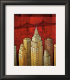 New York City I Posters by David Stewart