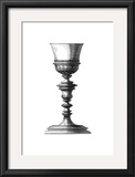 Black and White Goblet I Prints by Giovanni Giardini