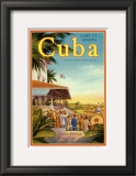 Cuba and American Jockey Prints by Kerne Erickson