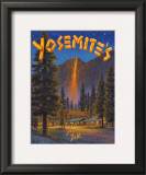 Fire Fall Poster by Kerne Erickson