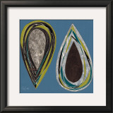 Teal Teardrops Posters by Alan Buckle