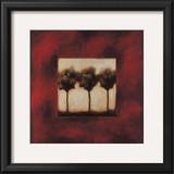 Row of Trees II Prints by Laura Bowman
