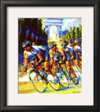 Victory on the Champs-Elysees Prints by Malcolm Farley