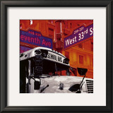 School Bus Print by Vincent Gachaga