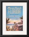 Miami Beach Posters by Kerne Erickson