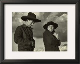 Georgia O'Keeffe and Orville Cox Art by Ansel Adams