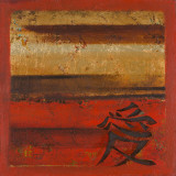 Patricia Quintero-Pinto - Antique Oriental I (love) - Art Print