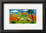 Timmy the Triceratops Prints by Sophie Harding
