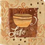 Latte Posters by Rebecca Lyon