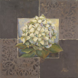 Hydrangeas on Brown II Posters by Patricia Quintero-Pinto