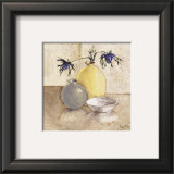 Blue and Grey IV Prints by Ina van Toor