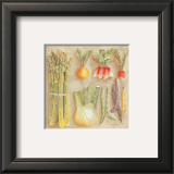 Vegetables I, Asparagus Prints by Laurence David