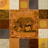 African Collage I Plakaty autor Patricia Quintero-Pinto