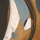 Eco-Chic with Blue I Prints by Patricia Quintero-Pinto