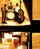 Musical Trio I Poster by Everett Spruill