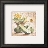 Zucchine Posters by Claudia Ancilotti