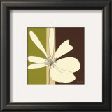 Cream Flower Burst Posters by Debbie Halliday