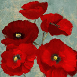 Kindle's Poppies II Posters by Lanie Loreth