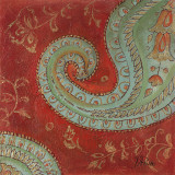 Paisley Wave II Affiche par Patricia Quintero-Pinto