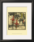 Mini Fuchsia and Silhouette III Prints by Jennifer Goldberger