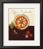 Pizza Margherita Print by Sophie Hanin