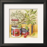 Kitchen Herbs: Rosemary Prints by Lisa Audit