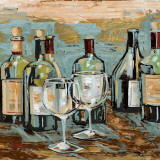 Wine II Posters by Heather A. French-Roussia