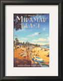 Miramar Beach, Montecitos Prints by Kerne Erickson