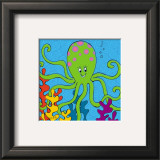 Olly Octopus Pôsters por Liv & Flo