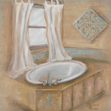 Via Rose Bath II Prints by Hakimipour-Ritter 