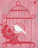 Pink Cage I Posters af Hakimipour-Ritter Pink Cage I Posters af Hakimipour-Ritter