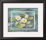 Flowers of Water Prints by Martina Reimann
