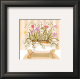 Mixed Flower Tub Posters by Charlene Winter Olson