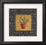 Basil Prints by Carol Robinson