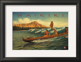 Waikiki Posters by Kerne Erickson