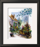 The blossomming barrow Print by Reint Withaar