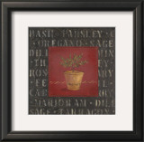 Rosemary Print by Carol Robinson
