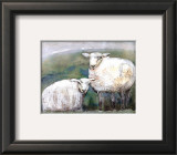 Sheep Prints by Silvana Crefcoeur