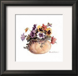 Pansies Prints by Rosalind Oesterle