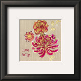 Live Fully Prints by Bella Dos Santos