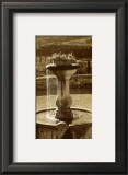 Fountain Overlooking City Prints by Chauve Auckenthaler