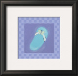 Butterfly Flip Flop Prints by Stephanie Marrott