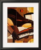 Abstract Piano Print by Paul Brent