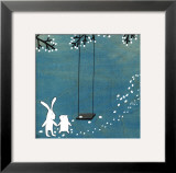 Follow Your Heart- Let's Swing Print by Kristiana Pärn