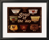 Soup of the Day Poster by Jo Moulton