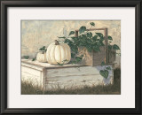 White Pumpkins Print by Michael Humphries