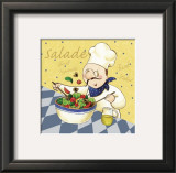 Salad Chef Prints by Jane Maday