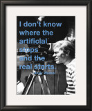 The Artificial and the Real Prints by Billy Name