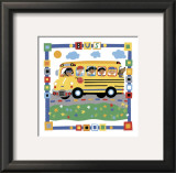 Bus Prints by Cheryl Piperberg